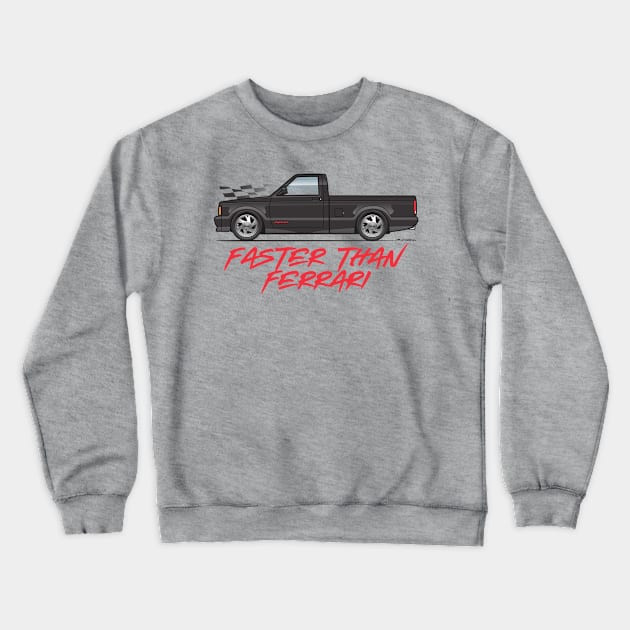 Faster that F...... Crewneck Sweatshirt by JRCustoms44